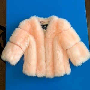 BOPT Faux Fur Luxury Girls Jacket